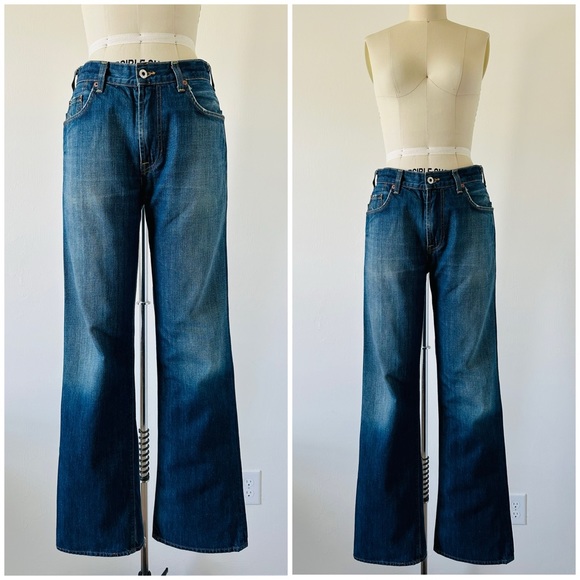 Vintage 90’s Lucky Brand 100% Cotton USA Made Jeans - Picture 2 of 16